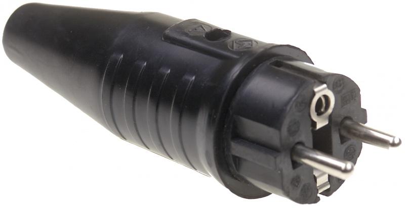 ABL Contactstop volrubber 10/16A - IP44 - RA+ penaarde Cebec / VDE